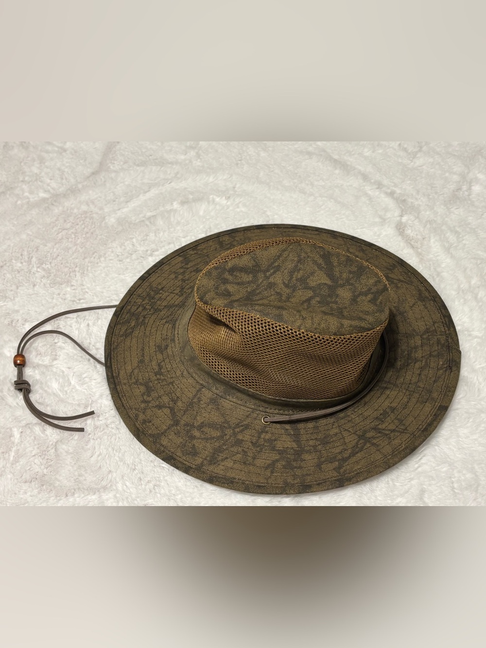 Henchel Aussie Breezer Mesh safari camo hat